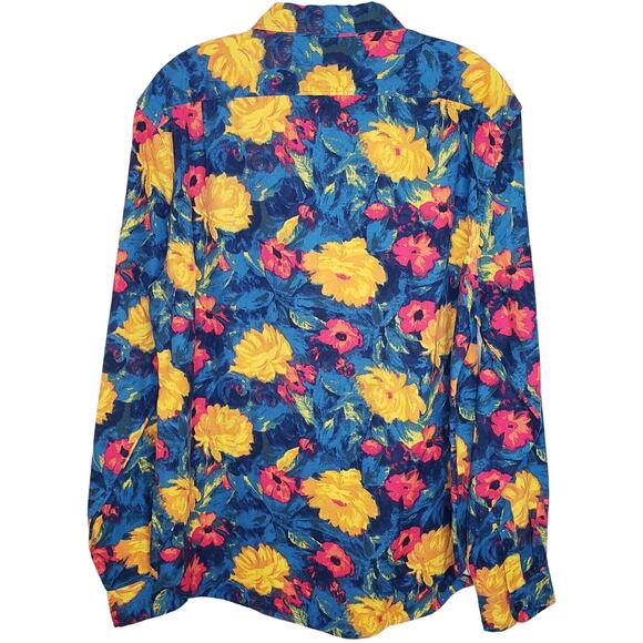 NWT J. CREW Mid-weight Flannel Daubigny Floral Button Up L/S Shirt Men's Large - Picture 5 of 10